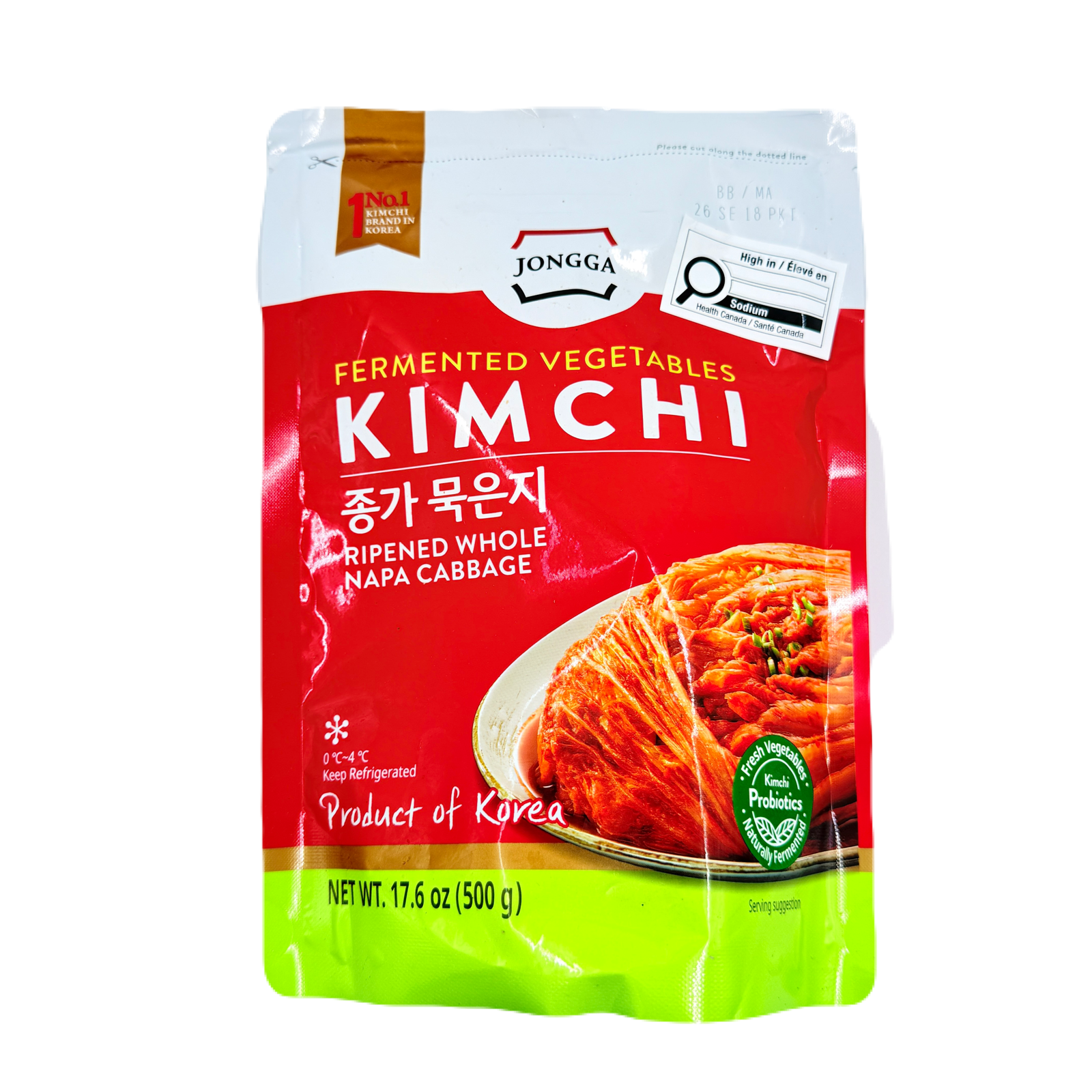 FERMENTED KIMCHI (500G*6) 묵은지